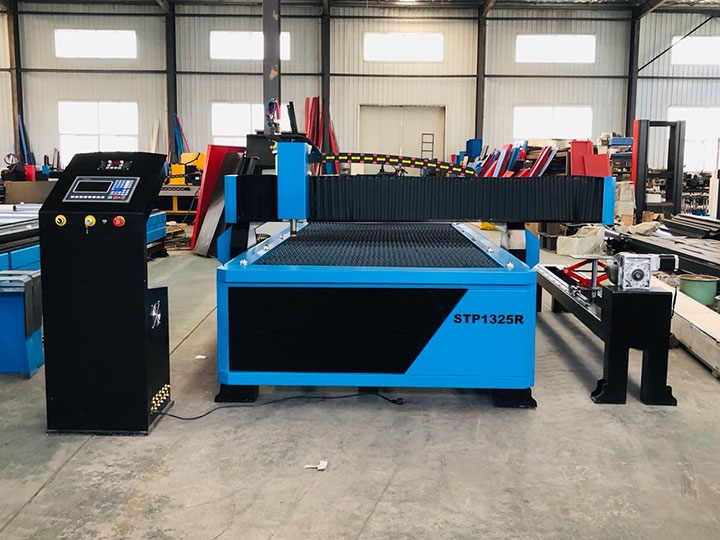 盈利型 4x8 帶旋轉(zhuǎn)管切割器的數(shù)控等離子切割工作臺(tái)套件