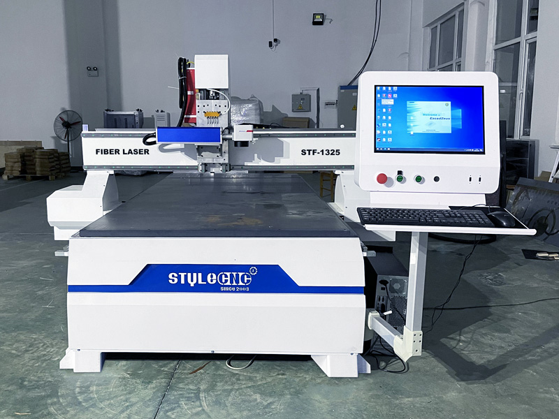 4x8 光纖激光 LED 鏡面蝕刻機 4x8 光纖激光 LED 鏡面蝕刻機