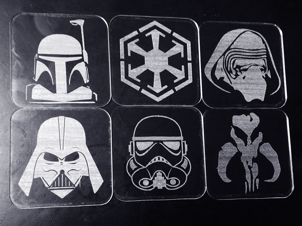 亞克力激光雕刻切割機樣品