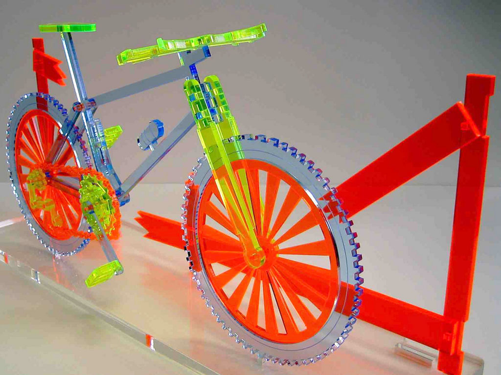 激光切割3D塑料項目