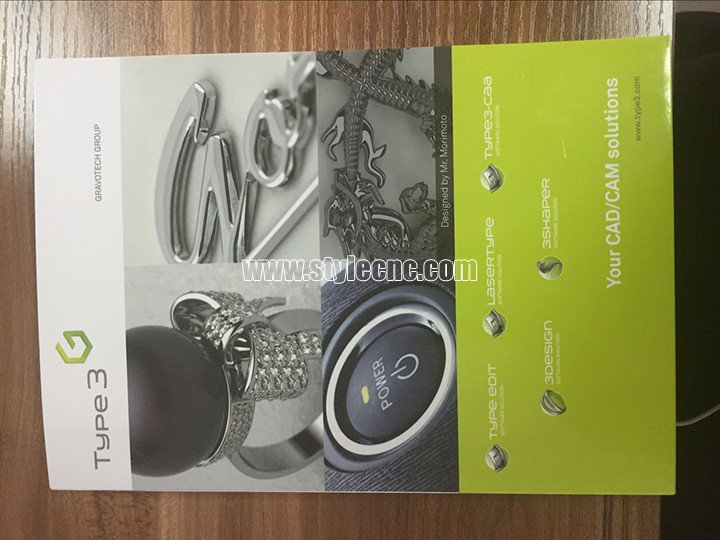 數控雕刻機軟件 Type3 Router8 - 3D CAD / CAM軟件