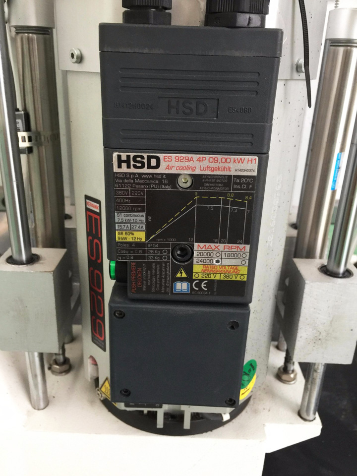 9KW HSD 自動換刀主軸套件 9KW HSD 自動換刀主軸套件