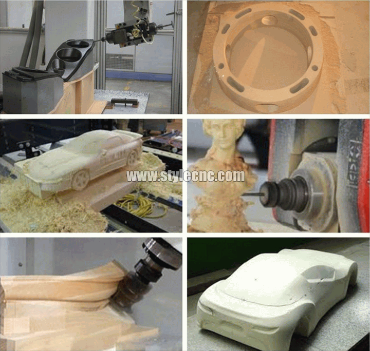 5軸數控加工中心樣品