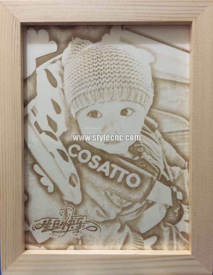 木質照片激光雕刻機