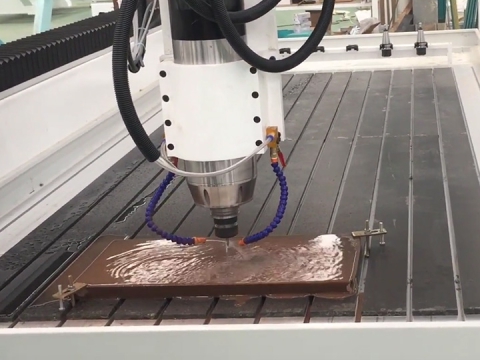 石材雕刻用線性自動換刀數控銑床 石材雕刻用線性自動換刀數控銑床