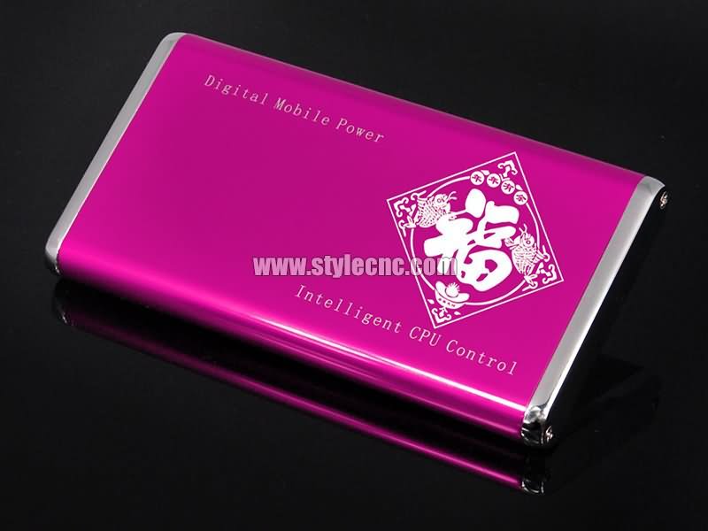 金屬移動硬盤光纖激光雕刻機