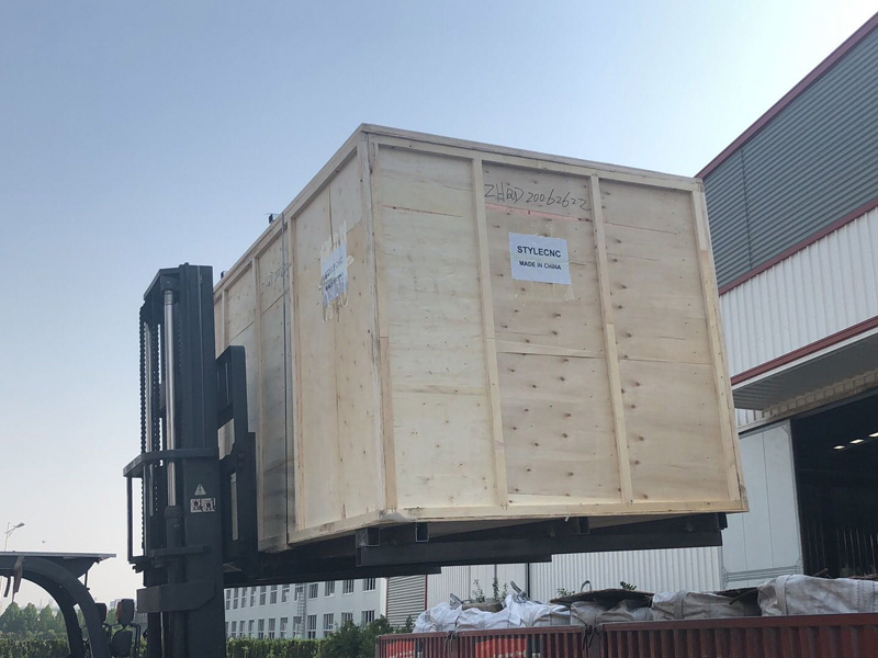 數控等離子切割工作臺的包裝和交付