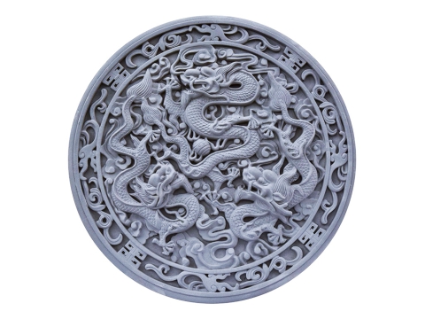 用于浮雕項目的數控石材雕刻機