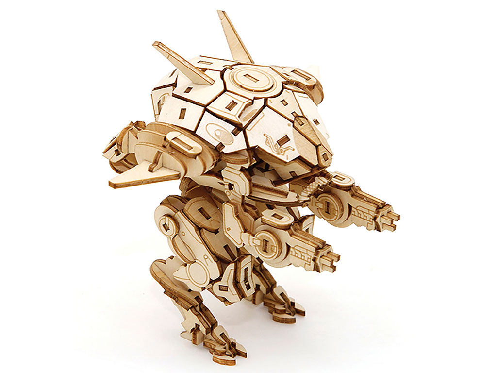 3D激光切割木材項目