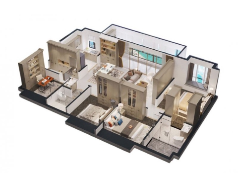 使用木工數(shù)控機床進行一站式全屋定制