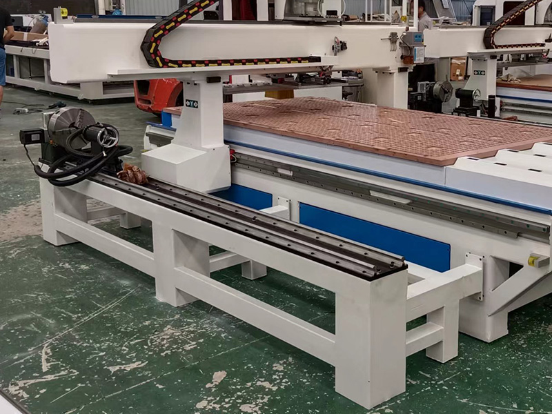 第四軸旋轉數控雕刻機