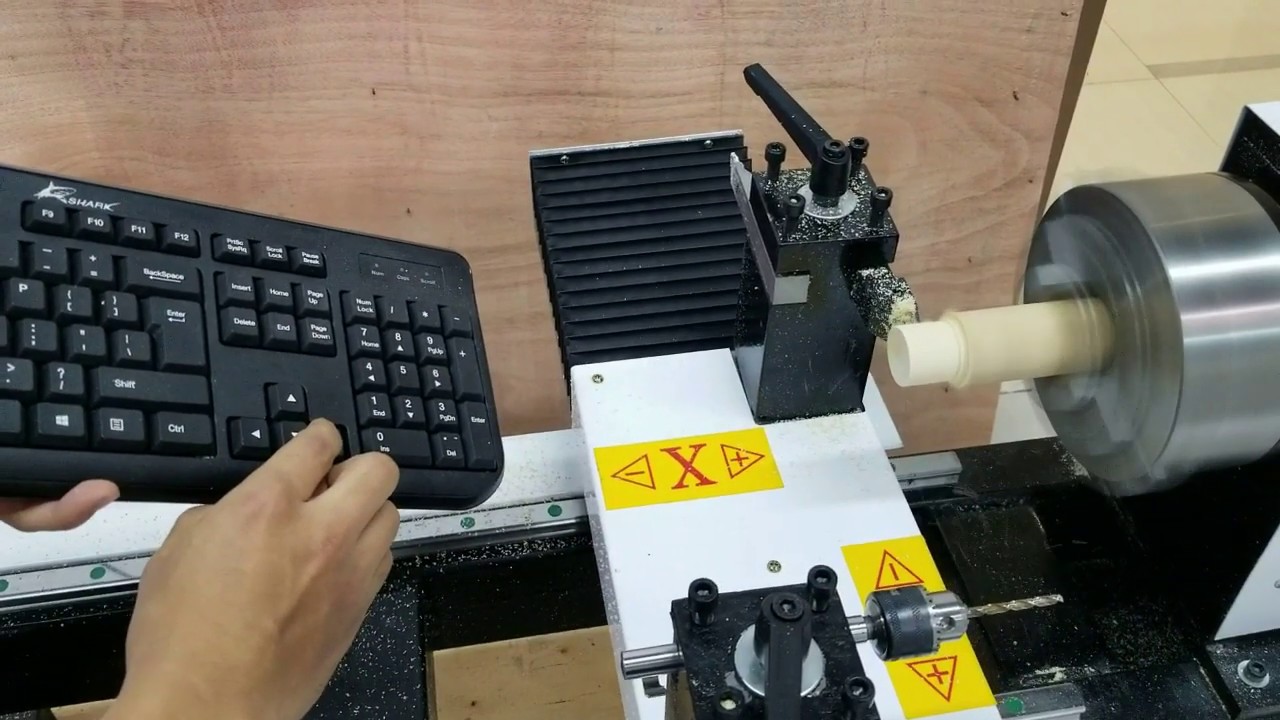 適合初學者的迷你木工車床 - 設置和演示