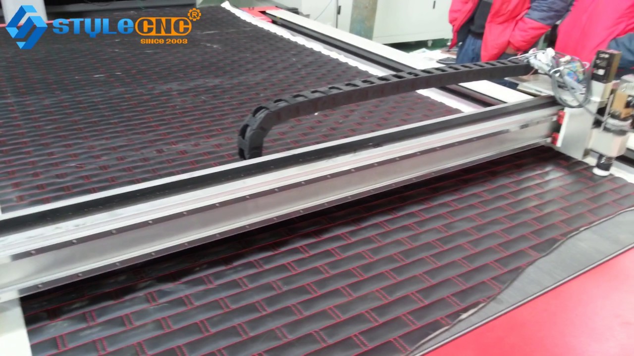 數(shù)控汽車座椅振動刀切割機