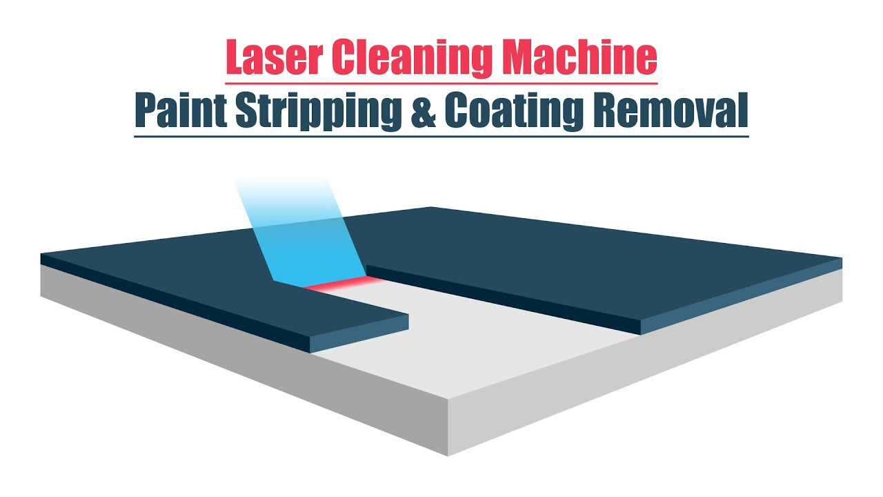 100W 用于去除油漆和涂層的激光清洗機(jī)