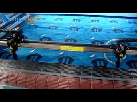 自動送料布料皮革激光切割機(jī)