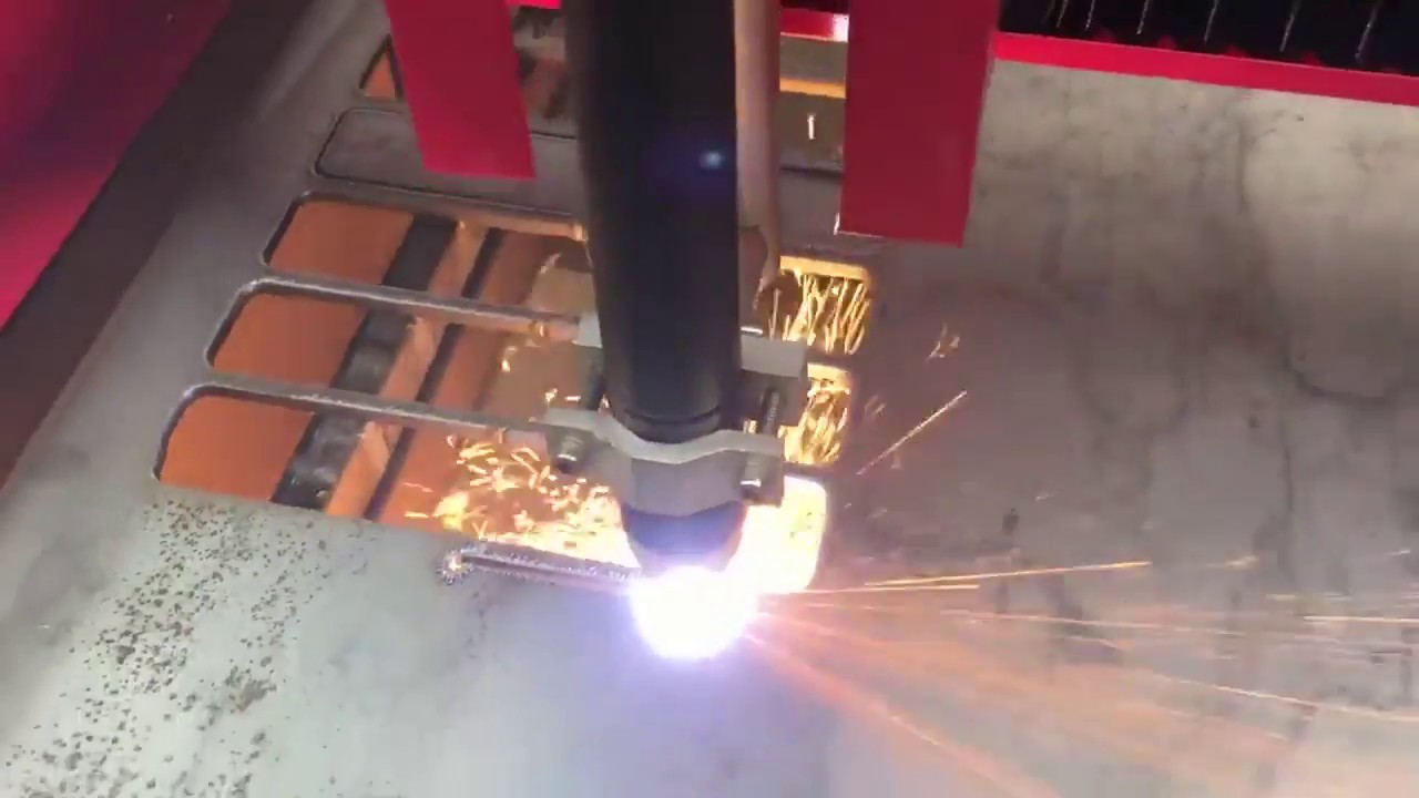 4x8數(shù)控等離子臺(tái)切割 10mm 碳素鋼