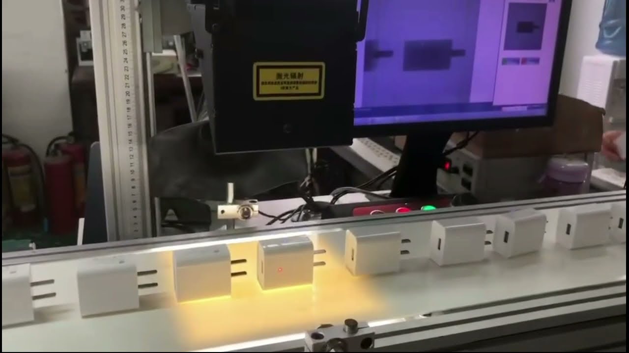 用于裝配線的工業級二氧化碳激光打標機